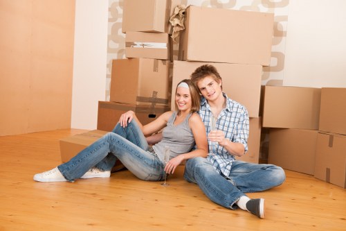 Residential flat removals in central London near Soho