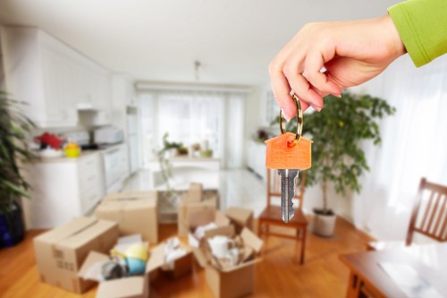 Booking and quotation paperwork for removal service
