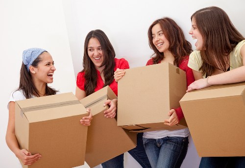 Commercial moving team planning a business relocation in Soho