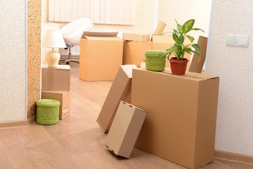 Central London man and van helping with a Soho property move