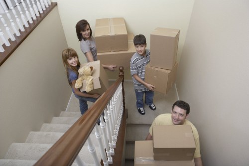 Local team removing bulky furniture in central London